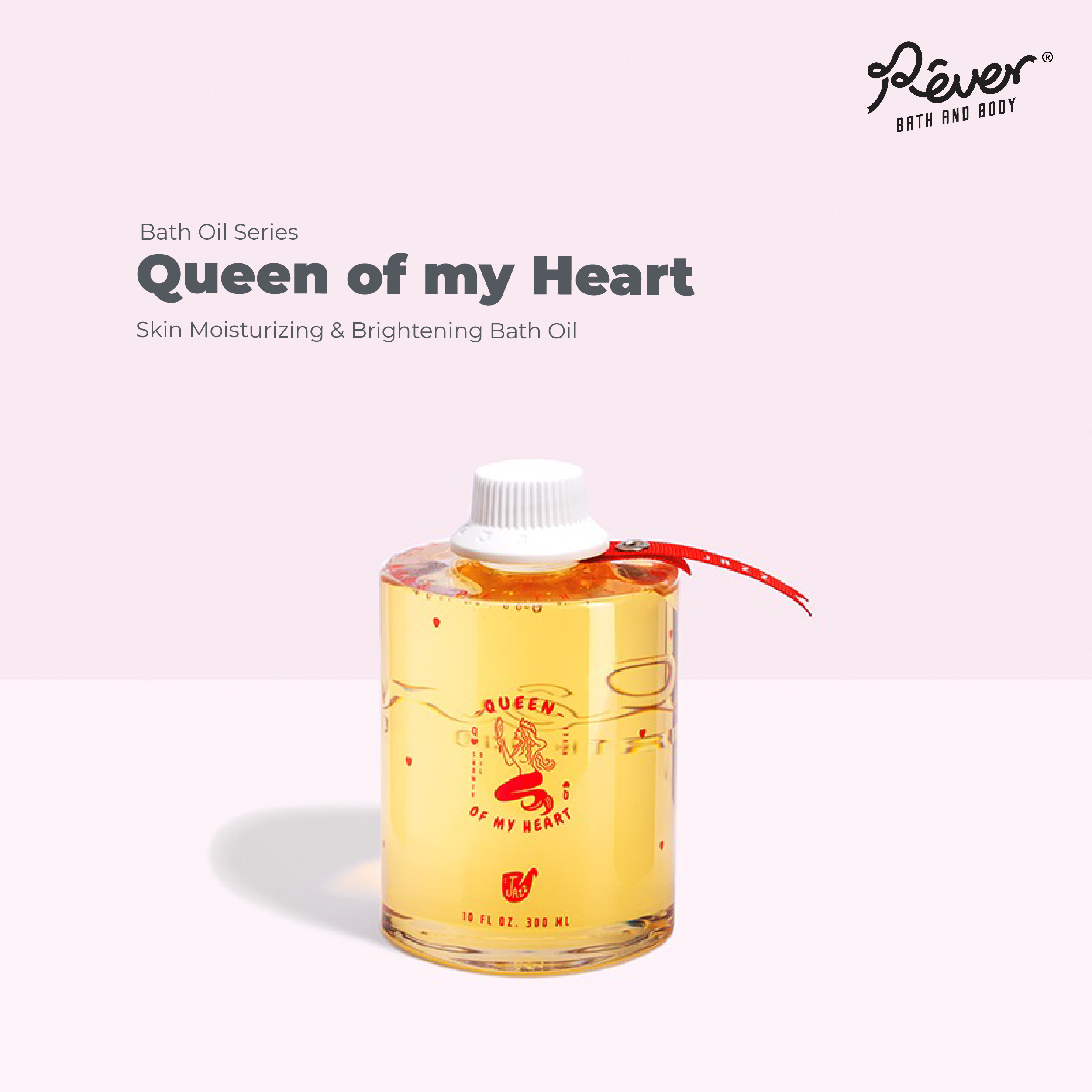 Queen of My Heart Body Bath Oil